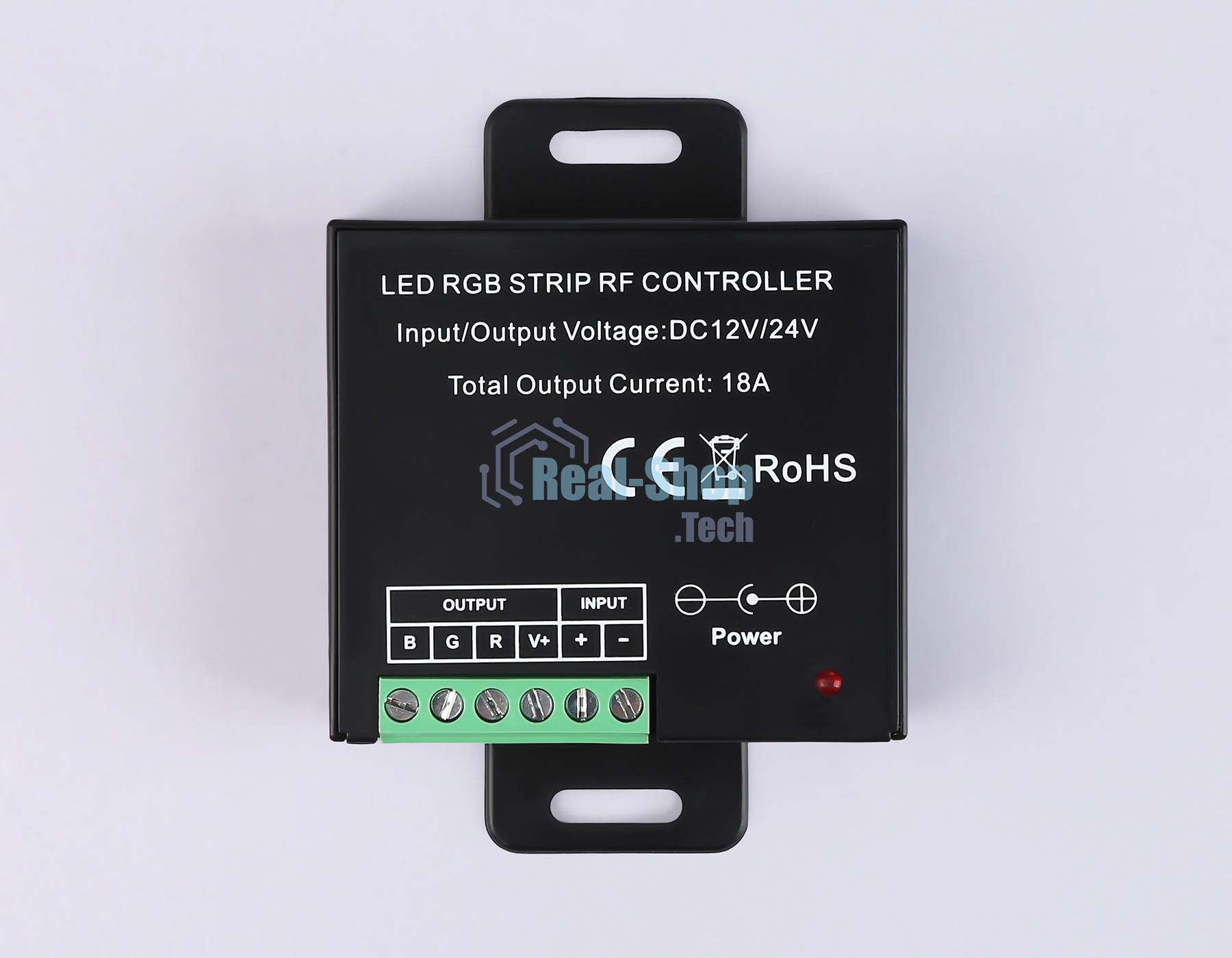 Контроллер GS11301 RGB 18A 12V 216W/ 24V 432W (ПДУ Радио 2.4G CR2025)