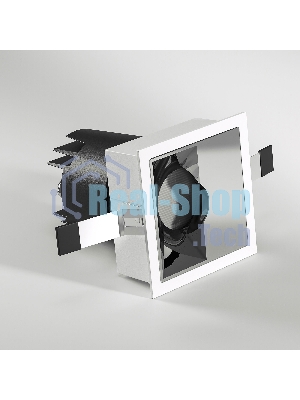 25091/LED 10W 4000K белый/хром / Потолочный светодиодный светильник