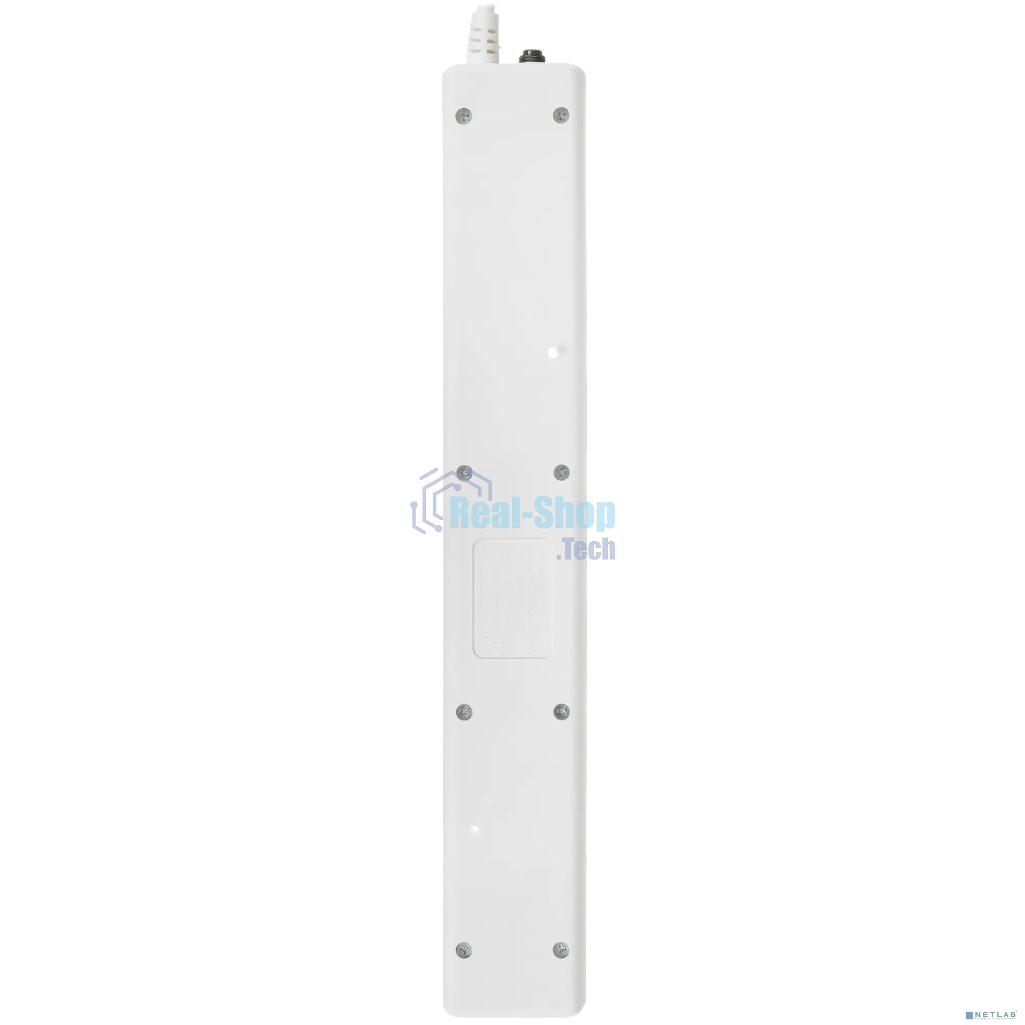 Фильтр-удлинитель Power Cube 3,0 м 6 розеток с заземлением (белый) 16А/3,5кВт/ Surge protector Power Cube 3,0 m 6 outlets (white) 16A / 3,5kVt