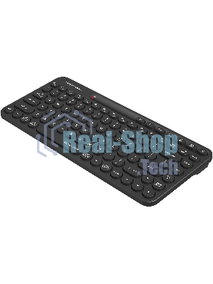 Клавиатура беспроводная A4Tech Fstyler FBK36C AS, USB, Bluetooth/Радиоканал, черный