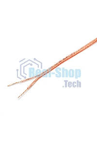 Акустический кабель Cablexpert CC-TC2x0,75-30M, прозрачный, 30 м, бухта