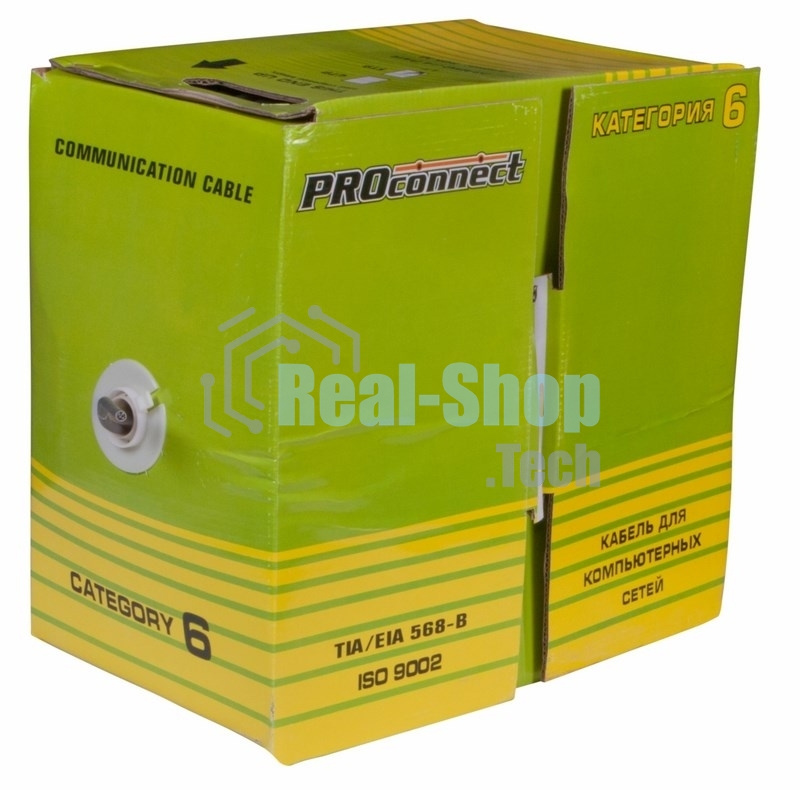 Кабель Proconnect (01-0147-3) Кабель FTP CAT6 4 пары (305м) 0.57 мм CCA