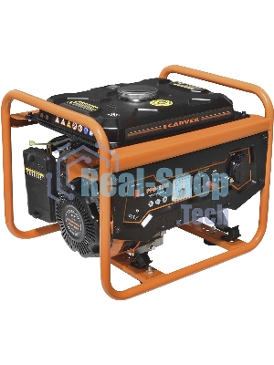 Электрогенератор бензиновый Carver PPG-1200, 1.05 кВт, 65 дБ, 24 кг