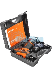 Дрель-шуруповерт аккумуляторная Patriot BR 115Li, Аккумуляторная, 16В, 2 АКБ, Кейс