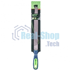 Напильник Сибртех, 250 мм плоский, двухкомпонентная рукоятка, №2