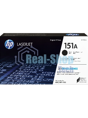 Картридж лазерный HP 151A W1510A черный (3050 стр.) для HP HP LJ pro 4003, MFP 4103