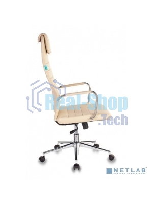 Кресло Бюрократ KB-9N/ECO/OR-12 бежевый, экокожа
