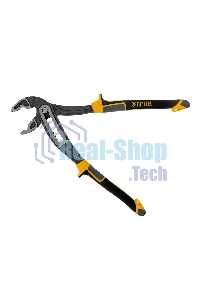 Клещи переставные Denzel трехкомпонентные рукоятки 240 мм