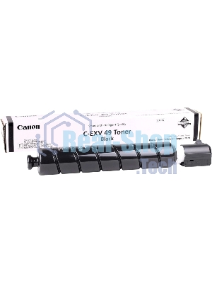 Картридж лазерный Canon C-EXV49BK (8524B002) черный (36 000 стр) для Canon imageRUNNER ADVANCE серий C3300, C3500, DX C3700, DX C3800