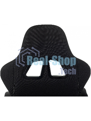 Кресло Zombie Weaver черный/серый, ткань, подголовник, подставка для ног