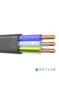 Кабель силовой медный Rexant ВВГ-Пнг(А)-LS 3x2,5 мм², 50 м, ГОСТ 31996-2012, ТУ 16.К71-310-2001