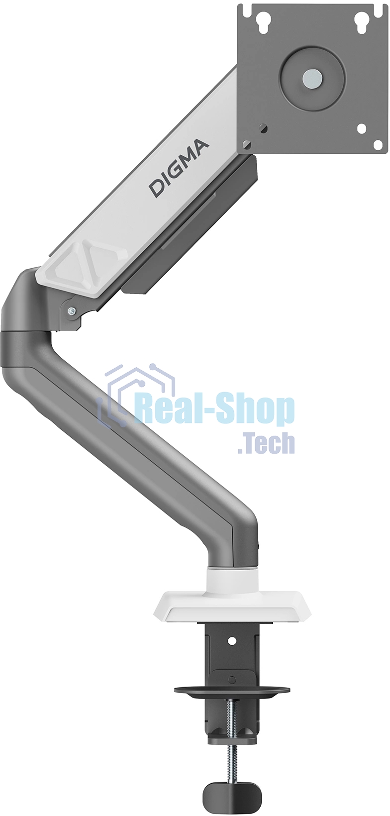 Кронштейн для мониторов ЖК Digma D-MM101 серый 17