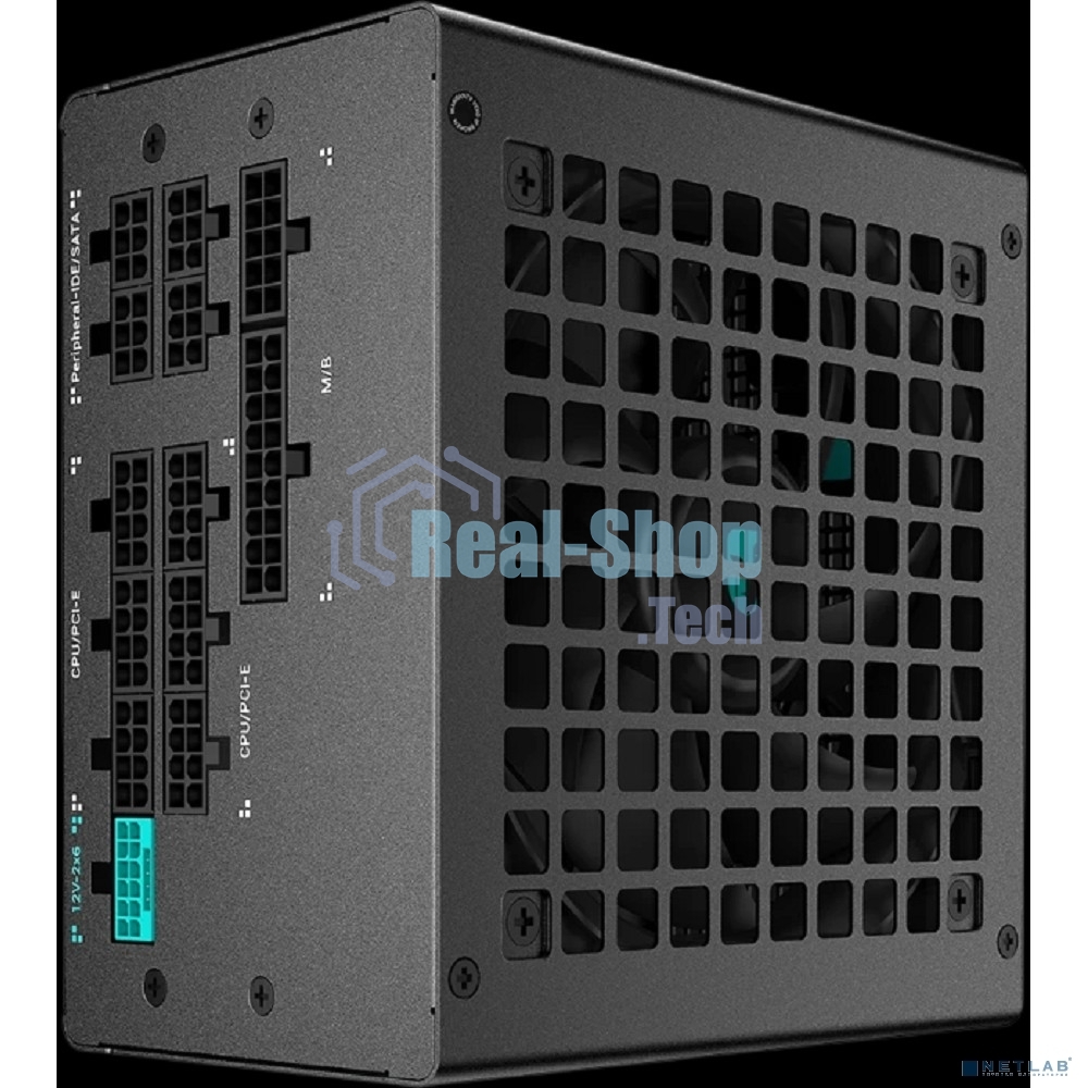Блок питания Deepcool/GamerStorm PQ1200G (ATX 3.1, 1200W, Full Cable Management, PWM 120мм fan, 80 PLUS GOLD, Active PFC + Half Bridge + DC/DC, Full Japanese Capasitors, Gen5 PCIe) RET