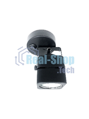 Накладной поворотный светильник с выключателем TA110 BK черный GU10 D80*130*D60