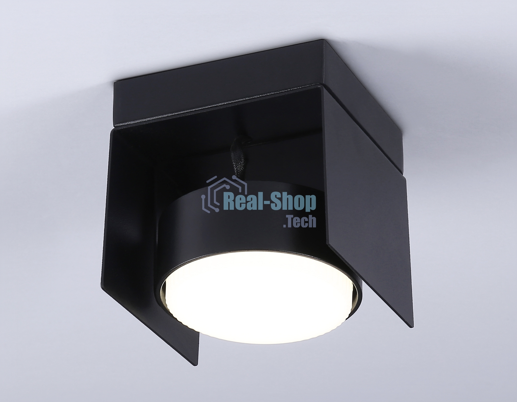 Светильник накладной TN70842 SBK черный песок GX53 95*95*90