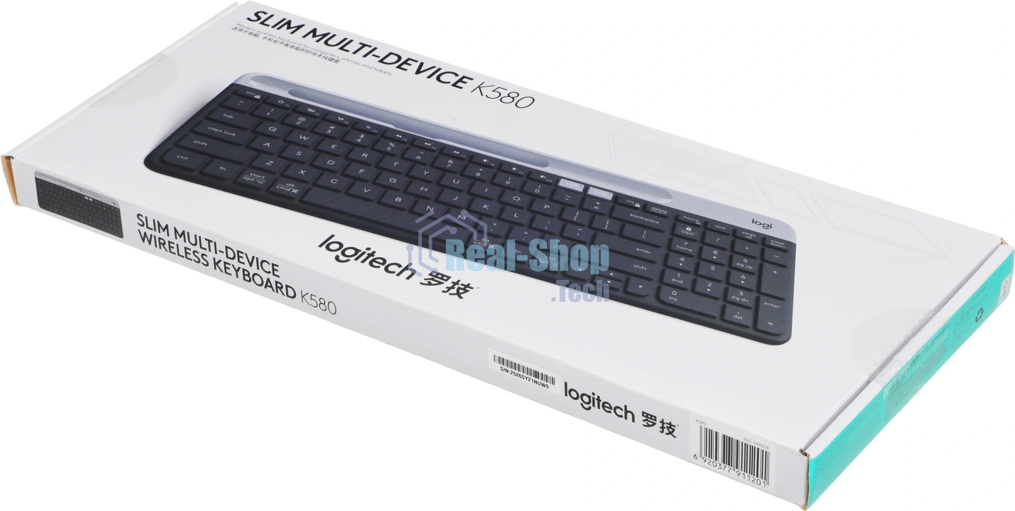 Клавиатура беспроводная Logitech K580 (920-009208) черный
