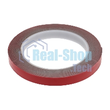 Двухсторонний скотч Rexant, серый, на HBA акриловой основе, 12 мм, ролик 5 м