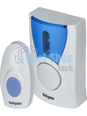 Звонок дверной беспроводной Navigator NDB-A-DC02-1V1-WH