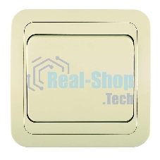 Выключатель 1-кл. Makel СП Mimoza 10А IP20 крем./крем.