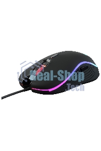 Мышь проводная Oklick GMNG 723GM черный, 3200 dpi, USB, кнопки - 6