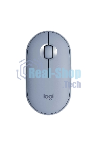 Мышь беспроводная Logitech Pebble M350 серый, 1000 dpi, радиоканал, Bluetooth, USB, кнопки - 3