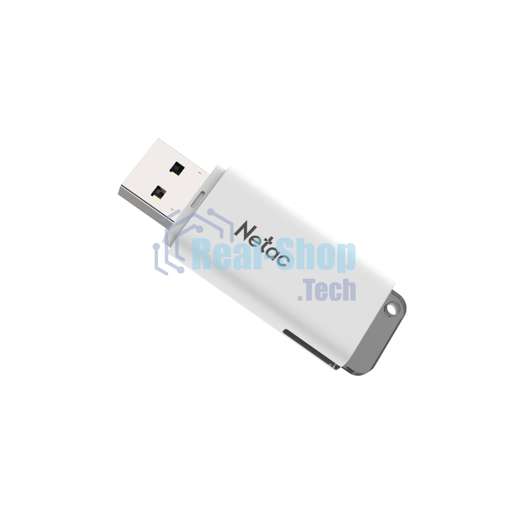 Флешка USB Netac U185 NT03U185N-032G-20WH, 32Gb, USB 2.0