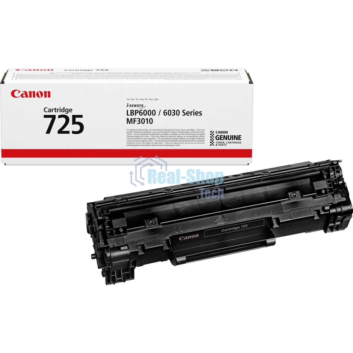 Картридж лазерный Canon Cartridge 725 (3484B002/3484B005) черный (1600 стр) для LBP6000/6000B