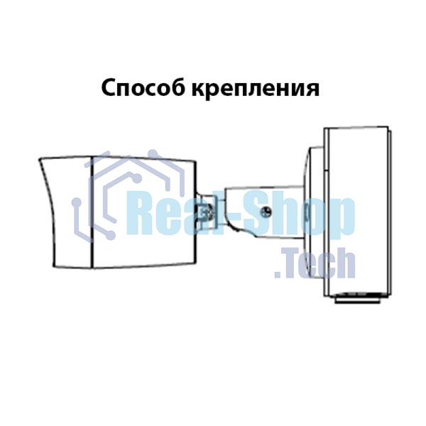 Монтажная коробка Dahua для уличных видеокамер серии HFWxxS; Размеры:φ90*34мм Water-proof Junction Box PFA134