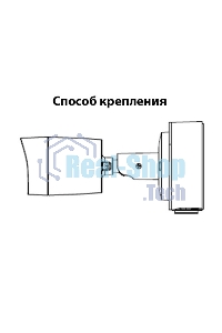 Монтажная коробка Dahua для уличных видеокамер серии HFWxxS; Размеры:φ90*34мм Water-proof Junction Box PFA134