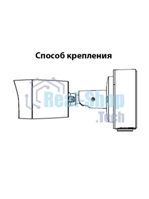 Монтажная коробка Dahua для уличных видеокамер серии HFWxxS; Размеры:90x34мм Water-proof Junction Box PFA134