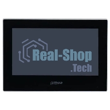 Видеодомофон IP 7 дюймовый, Dahua DHI-VTH2621G-P черный