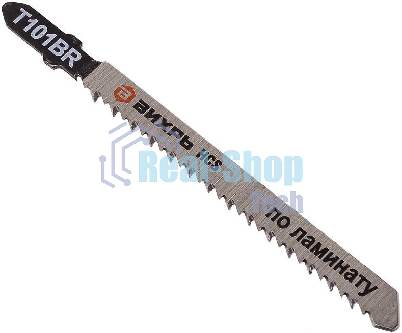 Пилки для лобзика Т101ВR по ламинату,чистый,обратный рез 100х75мм (2шт)