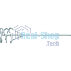 Миксер Сибртех из оцинкованной стали, D 60 мм, L 400 мм,для красок и штукатурных смесей