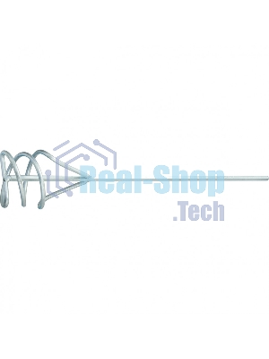 Миксер Сибртех из оцинкованной стали, D 60 мм, L 400 мм,для красок и штукатурных смесей