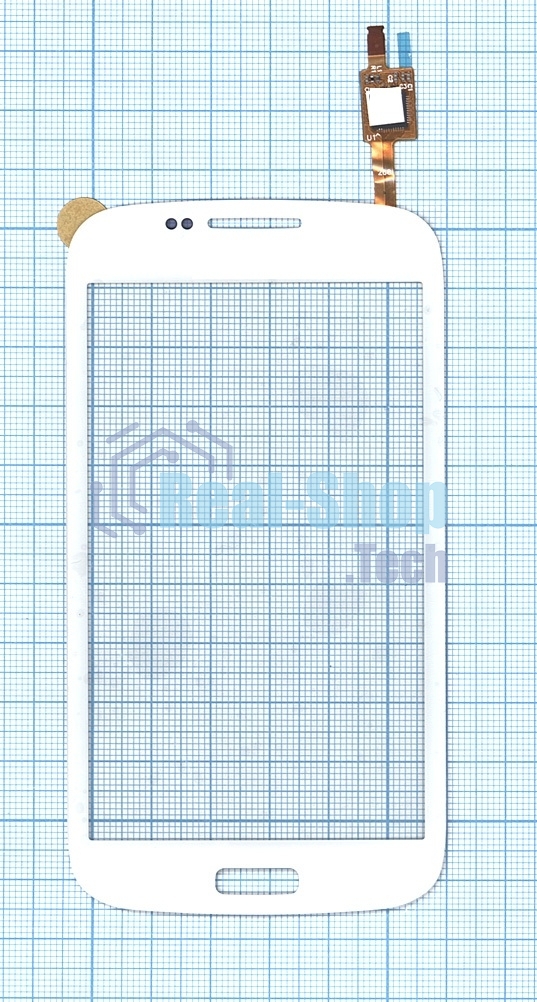 Сенсорное стекло (тачскрин) для Samsung Galaxy Core GT-I8260/8262, белое