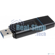 Флешка USB Kingston 64Gb USB 3.2 Gen 1 DataTraveler Exodia черный/бирюзовый