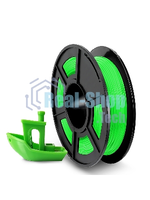 Филамент NVPrint TPU Green для 3D печати диаметр 1.75мм длина 165 метров масса 0,5 кг