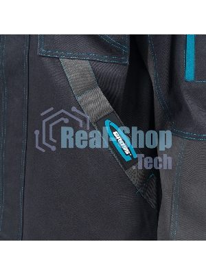 Куртка профессиональная рабочая, 97% хлопок 3% спандекс, XXXL Gross