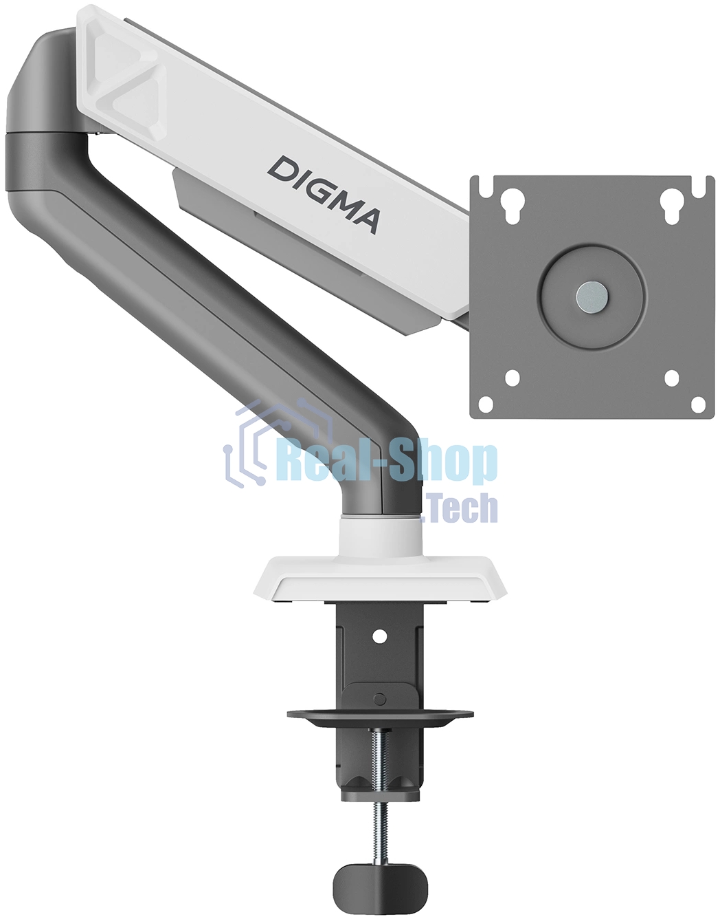 Кронштейн для мониторов ЖК Digma D-MM101 серый 17