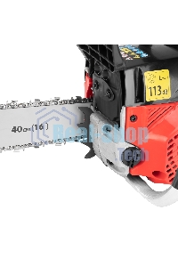 Пила цепная бензиновая MTX MS-4516, шина 40 см, 45 см 3, 2,5 л.с., шаг 0,325, паз 1,5 мм, 64 зв