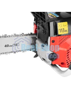 Пила цепная бензиновая MTX MS-4516, шина 40 см, 45 см 3, 2,5 л.с., шаг 0,325, паз 1,5 мм, 64 зв