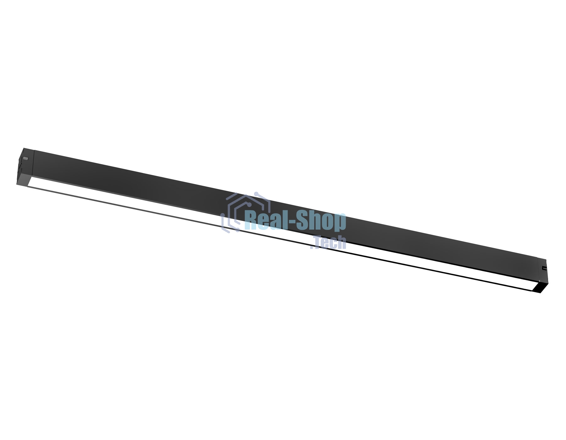 Трековый линейный светильник Ambrella light GL8065 BK черный IP20 36W 3000-6000K 220V 120° 800*25*41