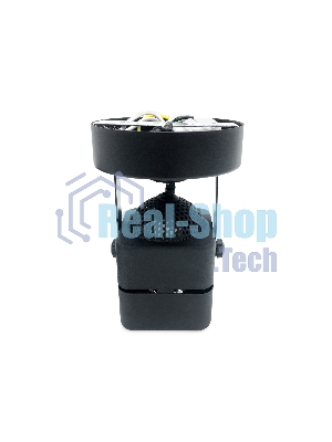 Накладной поворотный светильник с выключателем TA110 BK черный GU10 D80*130*D60