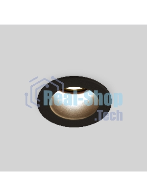 25023/LED/ Встраиваемый светильник 7W 4200K BK черный