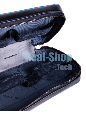 Чехол Piquadro Blue Square AC6895B2/BLU2 синий натур.кожа