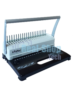 Переплетчик Kobra Qeenbind H500 A4/перф.14л.сшив/макс.500л./пластик.пруж.-51мм)