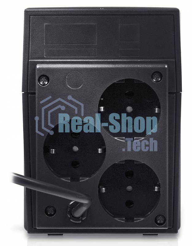 Источник бесперебойного питания Powercom Raptor RPT-600A EURO 360Вт 600ВА черный