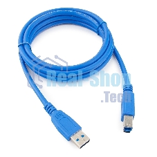 Кабель Gembird CCP-USB3-AMBM-6 USB 3.0 PRO кабель для соед. 1.8м AM/BM позол. контакты, пакет