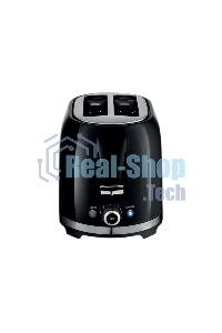 Тостер Centek СТ-1432 черный/стальной