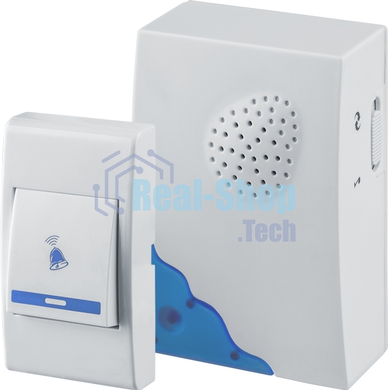 Звонок дверной беспроводной Navigator NDB-A-DC01-1V1-WH